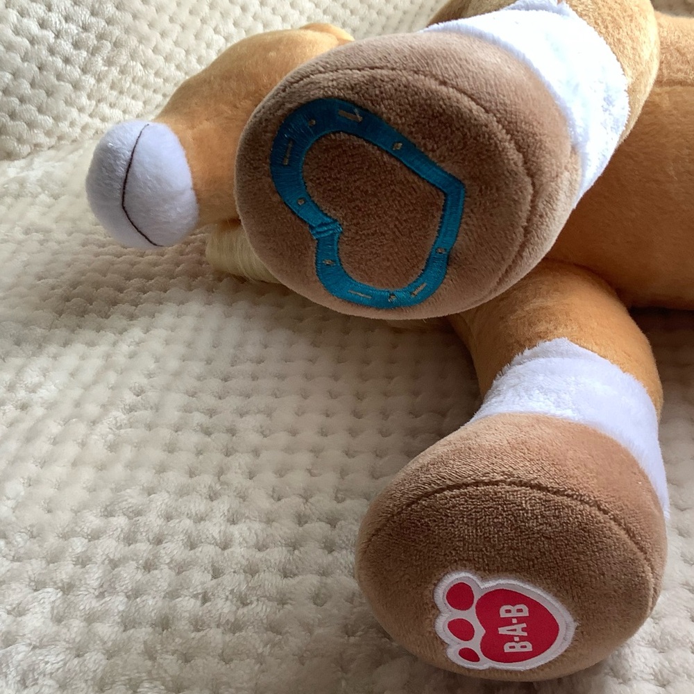 Build A Bear Workshop Plush Horses and Hearts Riding Club Palomino Horse Pony - Picture 4 of 16